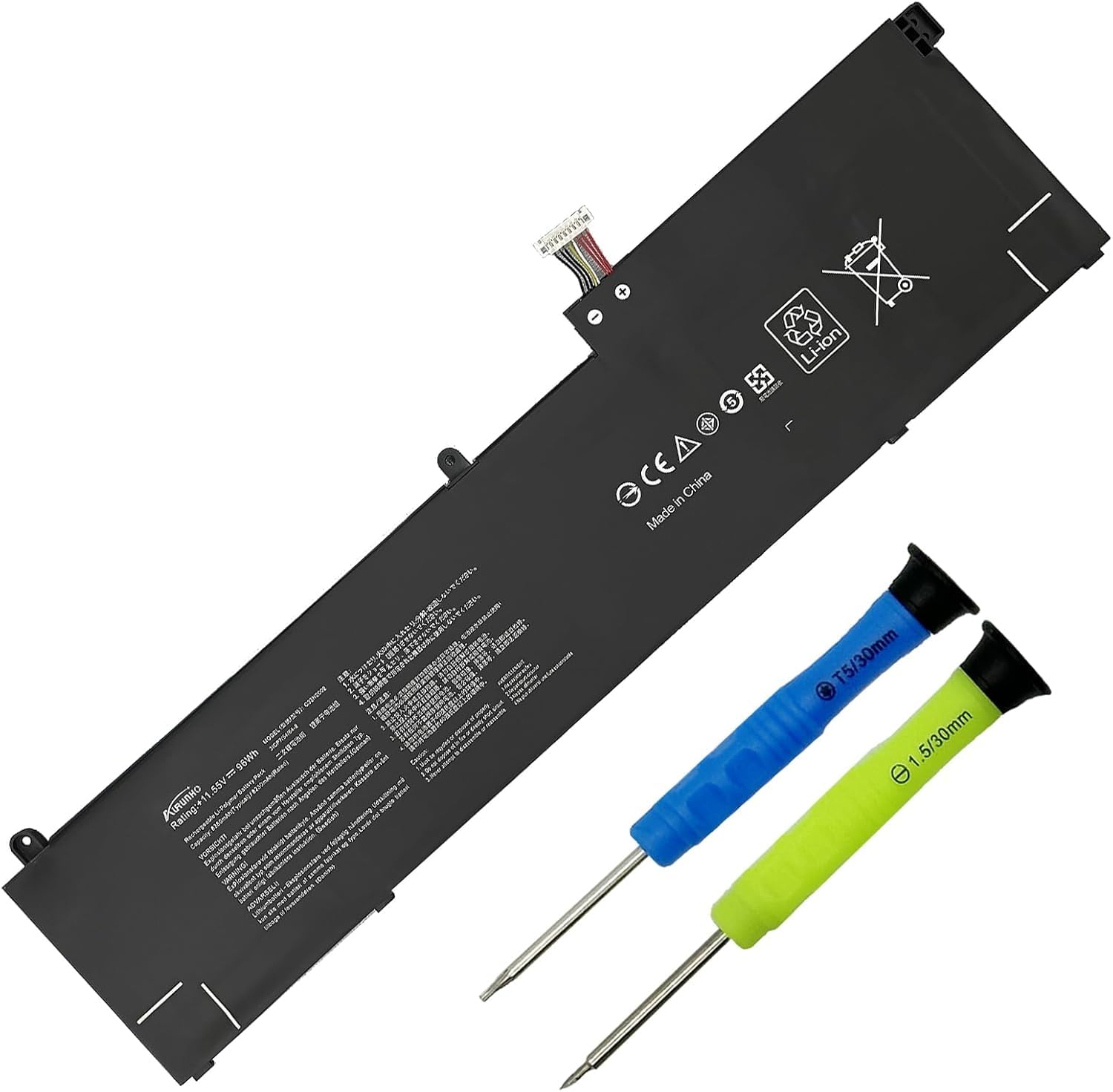 Amazon.com: AURUNHO C32N2002 Battery Replacement for Asus ZenBook